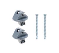 VGOL Lot de 2 clips de support de pare-soleil compatibles avec Vauxhall Movano 1998-10 Compatible avec Vivaro 2001-14 OE 8200449006 7700421989 7700424981