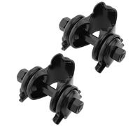VGOL Lot de 2 colliers de serrage en métal pour selle de vélo de montagne et vélo de route 22 mm