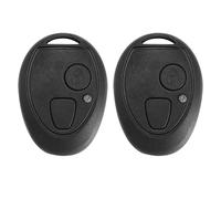 VGOL Lot de 2 Coques de clé à Distance à 2 Boutons compatibles avec Rover 75 MG ZT compatibles avec Land Rover Discovery télécommande de démarreur de Voiture