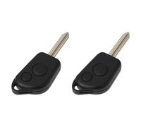 VGOL Lot de 2 Coques de Rechange pour Clé de Voiture à 2 Boutons Compatible avec Citroën Saxo Picasso Berlingo Xsara