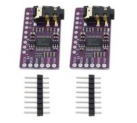 VGOL Lot de 2 décodeurs DAC GY-PCM5102 I2S compatibles avec Ardu-inos Compatible avec Raspberry Pi