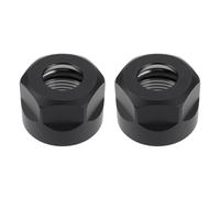 VGOL Lot de 2 écrous de Serrage Hexagonaux M22 X 1,5 Mm Couple ER16 Type A pour Mandrin de Fraisage CNC