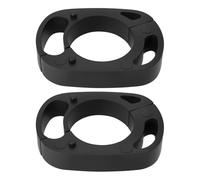 VGOL Lot de 2 entretoises de guidon de vélo de route - Câblage interne - Entretoises ACR pour fourche de 28,6 mm de diamètre - 10 mm