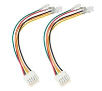 VGOL Lot de 2 faisceaux de câblage pour joystick d'arcade 5P à 4,8 mm pour joysticks 8P, machines de combat d'arcade