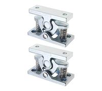 VGOL Lot de 2 fermoirs de porte robustes en alliage de zinc pour caravane, camping-car, bateau