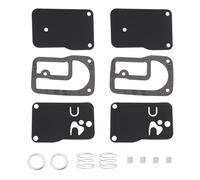 VGOL Lot de 2 kits de réparation de carburateur pour pompe à carburant - Kit de remplacement compatible avec Briggs & Stratton 393397 - Diaphragme compatible avec 401400 253400-255400