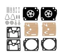 VGOL Lot de 2 Kits de Réparation de Diaphragme de Carburateur de Tondeuse à Gazon Compatible avec Husqvarna 350 351 353 340 345 346 XP 372E EPA 346XP C3EL17