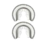 VGOL Lot de 2 lames de scie diamant demi-cercle de 64 mm - Pièce de rechange - Lame de coupe à dégagement rapide - Outil multifonction oscillant - Lames diamantées - Pour enlever les joints -