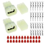 VGOL Lot de 2 paires de connecteurs électriques étanches 6189-6171 6180-6181 pour motos Sumitomo HM 090