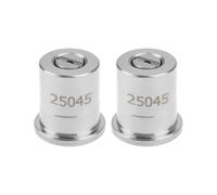 VGOL Lot de 2 pistolets pulvérisateurs haute pression en acier inoxydable Angle de buse 25° Taille 045 Pression maximale 350 bar Compatible avec Karcher
