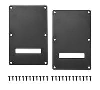VGOL Lot de 2 plaques arrière de rechange compatibles avec Fender Stratocaster US/Mexique Style moderne Guitare électrique standard