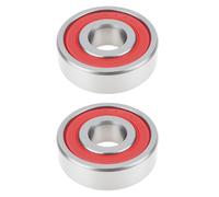 VGOL Lot de 2 roulements à billes pour tondeuse à gazon avec joint rouge 30 x 10 x 9 mm AT23189 compatible avec John Deere