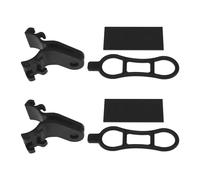 VGOL Lot de 2 Supports de Lampe de Poche pour Guidon de vélo - Support de Lampe de Poche réglable - Accessoires de Montage