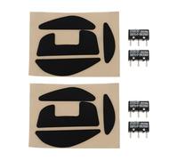 VGOL Lot de 2 tapis de souris avec 4 commutateurs de 20 m compatibles avec Logitech G700 G700s