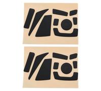 VGOL Lot de 2 tapis de souris de rechange compatibles avec Saitek Mad Catz R.A.T 4 4+/6 6+/8 8+ RAT3 RAT5 RAT7 RAT9