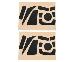 VGOL Lot de 2 tapis de souris de rechange compatibles avec Saitek Mad Catz R.A.T 4 4+/6 6+/8 8+ RAT3 RAT5 RAT7 RAT9