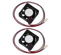 VGOL Lot de 2 ventilateurs de refroidissement pour boîtier d'ordinateur 40 x 40 x 15 mm AFB0412SHB