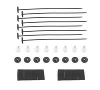 VGOL Lot de 2 Ventilateurs Universels pour Radiateur Électrique de Voiture - Kit de Montage de Ventilateur de Refroidissement pour Ventilateur Électrique Fin de 7" 9" 10" 12" 14" 16"