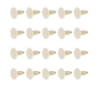 VGOL Lot de 20 Chevilles de Fixation pour Panneaux de Camping-Car 17,5 X 23 Mm Clips en Plastique Fixations pour Caravane Avant Ou Arrière BPC1