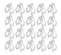 VGOL Lot de 20 Clips de Fixation Métalliques pour Console Centrale de Tableau de Bord de Voiture Compatible avec Audi Et Compatible avec VW