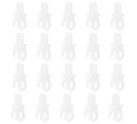 VGOL Lot de 20 clips de rechange pour tige de capot 811823397 357823397 compatible avec VW Golf 2 Jetta Caddy compatible avec les clips de support de capot Passat