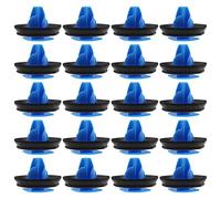 VGOL Lot de 20 Clips de Seuil de Jupe Latérale Garniture de Porte Clip Retenue de Passage de Roue Arrière Rivet735537083 Compatible avec 500X Panda Cross Van