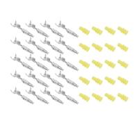 VGOL Lot de 20 Connecteurs de Rechange pour Bornes de Réparation de Sertissage de Câblage en Caoutchouc 964275-1 964972-1 Compatible avec Volkswagen