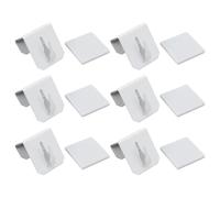 VGOL Lot de 20 crochets de suspension de fenêtre en métal pour cadres de 12 à 20 mm