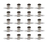 VGOL Lot de 20 douilles E10 pour ampoules LED E10 - Accessoires électriques pour expériences scolaires et fabrication de jouets