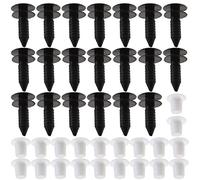 VGOL Lot de 20 œillets de Fixation pour seuils de Voiture - en Plastique - Compatibles avec Transporter T5-3B0867333