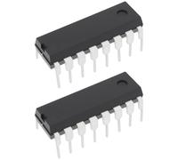 VGOL Lot de 20 Pilotes de Décodeur de Verrouillage BCD CD4511 DIP16 Transistor NPN Sortie Bipolaire Adapté Aux équipements électriques Et Industriels