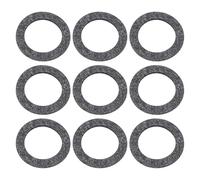 VGOL Lot de 24 joints de cuve de carburateur compatibles avec Briggs & Stratton 498260 271716 de diamètre intérieur de 9,7 mm de diamètre extérieur de 14,5 mm - Gris foncé