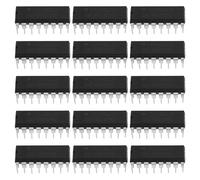 VGOL Lot de 25 registres à décalage DIP16 IC 8 bits parallèle/sortie série 16 broches pour ordinateur SN74HC165N Noir pour instruments de communication