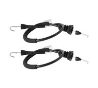 VGOL Lot de 2pcs Câbles Bowden de Verrouillage de Porte Avant de Voiture Pièce de Rechange 1J4837085F 1J4837085D 1J4837085E 1J4837085G Compatible avec VW Golf Mk4 Compatible avec Bora (1997-2006)