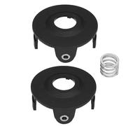 VGOL Lot de 2PCS Kits de Ressorts de Rechange pour Couvercle de Bobine de Débroussailleuse 196146-9 195858-1 Compatible avec Makita Batteriesense 18 V DUR181 DUR181Z Noir