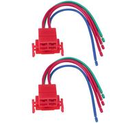 VGOL Lot de 2pcs Relais d'électrovanne de Démarreur 12 V 4 Broches Longueur de Fil de 14cm Compatible avec Honda CBR 600 900 929 954 1000 1100XX 1000F