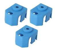 VGOL Lot de 3 blocs chauffants en silicone pour imprimante 3D compatibles avec extrudeuse Phaetus Dragon Hotend Bleu