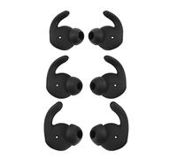 VGOL Lot de 3 Paires d'embouts de Rechange en Silicone pour écouteurs Intra-Auriculaires - Isolation phonique - Compatibles avec AM61 xSport - Noir