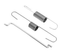 VGOL Lot de 3 ressorts d'accélérateur de régulation de la vitesse - Ressort de retour d'accélérateur et tige de connexion compatibles avec Honda G100 - Outil de réparation pour tondeuse à gazon -