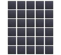 VGOL Lot de 30 profils en aluminium - Attaches en plastique - Pour profils en aluminium industriel européen 2020 - Noir - 20 x 20 mm