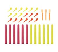 VGOL Lot de 33 appâts de pêche en Mousse Zig Aligna pour pêche à la Carpe, Accessoires de pêche