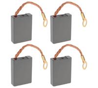 VGOL Lot de 4 balais de carbone pour meuleuse d'angle avec coupure automatique 6 x 16 x 22 mm Compatible avec Budget BWS 2305