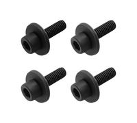 VGOL Lot de 4 boulons hexagonaux M6 à filetage gauche pour scie circulaire 266133-3 10541200 compatibles avec Makita BSS610 BSS611 DSS610 DSS610 DSS61