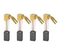 VGOL Lot de 4 brosses de charbon de rechange pour perceuse à percussion 15 x 8 x 6,3 mm Compatible avec Metabo SBE 600/2 620/2 650/2S R+L