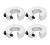 VGOL Lot de 4 Colliers d'arrêt de Rail Linéaire SBR20 Bloc de Positionnement en Alliage d'aluminium pour Produits de Transmission Modules Linéaires