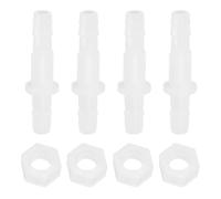 VGOL Lot de 4 connecteurs pagodes en plastique de 6 mm - Connecteurs droits en plastique - Pour aquarium