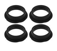 VGOL Lot de 4 Joints D'étanchéité en Silicone pour Capteur de Stationnement de Voiture 1T0919133C 9B9 Compatible avec Audi Compatible avec VW Compatible avec Skoda Noir