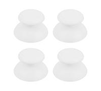 VGOL Lot de 4 Joysticks Analogiques de Rechange Compatible avec Nintendo Wii U La Manette (Blanc)