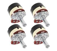 VGOL Lot de 4 résistances linéaires rotatives 10 K Ohm WH138 avec interrupteur marche/arrêt 6 x 12 mm pour contrôle du volume