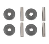 VGOL Lot de 4 Roues d'aspirateur Compatible avec Tineco Floor 3/S3/S3 Breeze/IFLOOR 3/IFLOOR Breeze 12,7 X 10,3 X 5 Mm